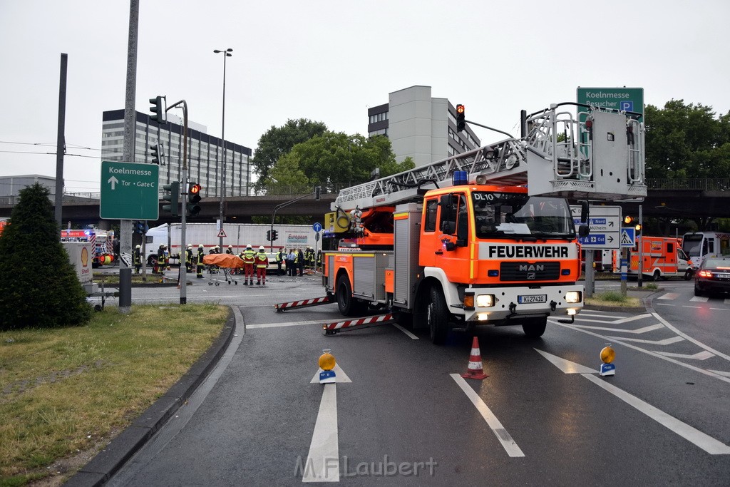 VU 3 Pkw Koeln Deutz Am Messekreisel P007.JPG - Miklos Laubert